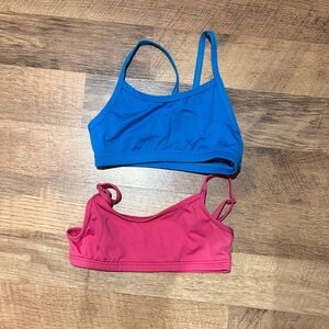 Blue and Pink Sports Bras - CL